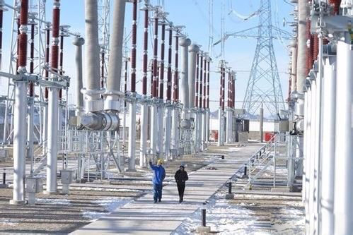 （天山腳下，準(zhǔn)東——皖南±1100千伏特高壓直流工程施工圖）